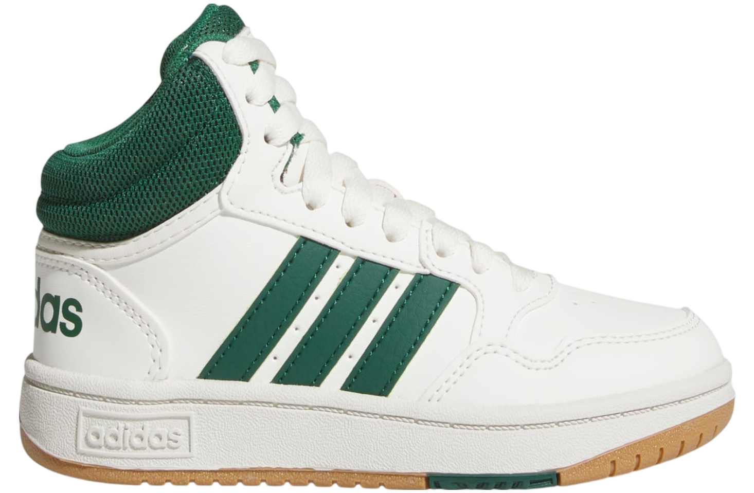 Adidas Hoops Mid GS Core White / Collegiate Green - Jun 2025