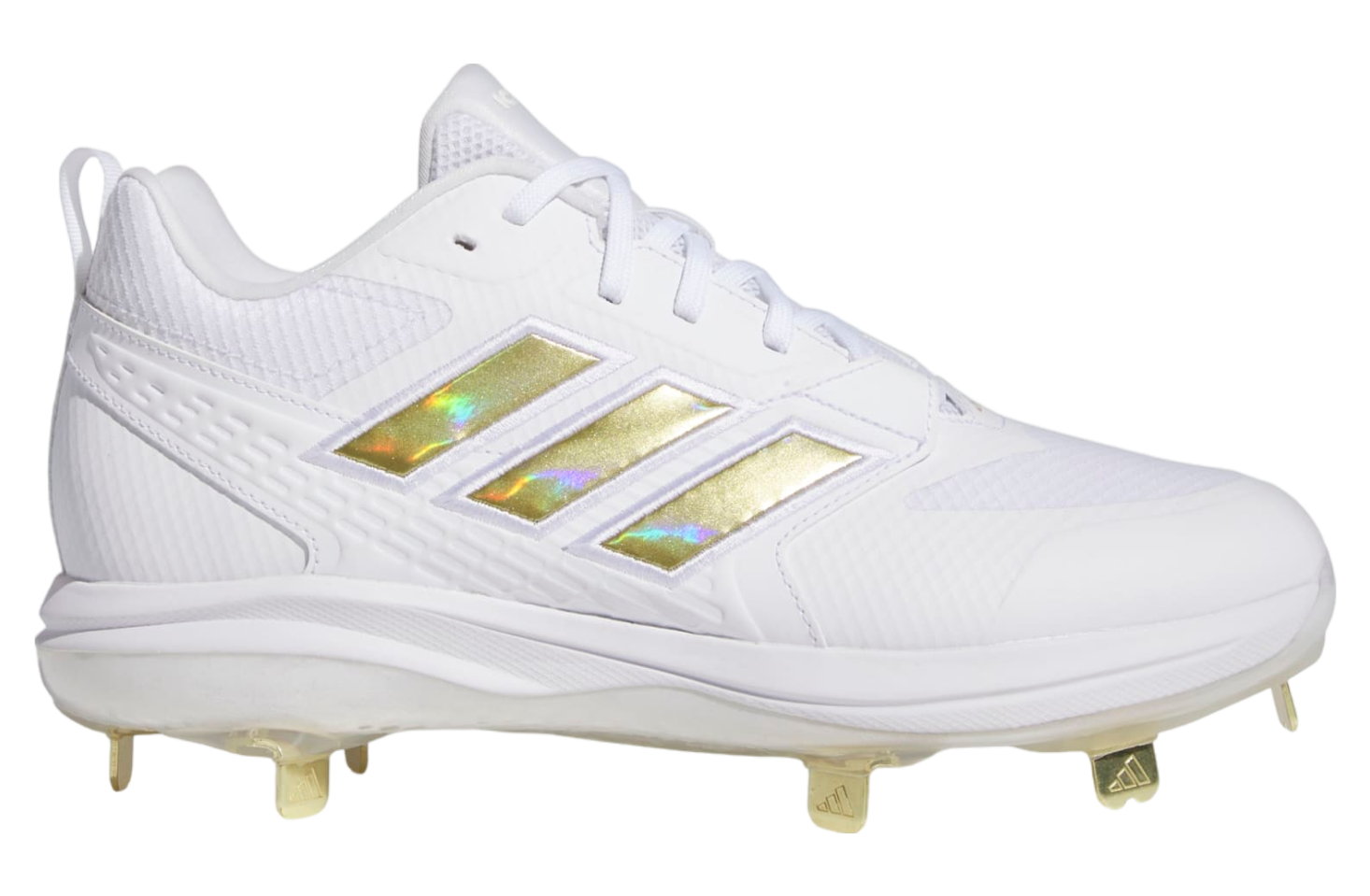 Adidas Icon 8 Cleats Cloud White / Gold Metallic