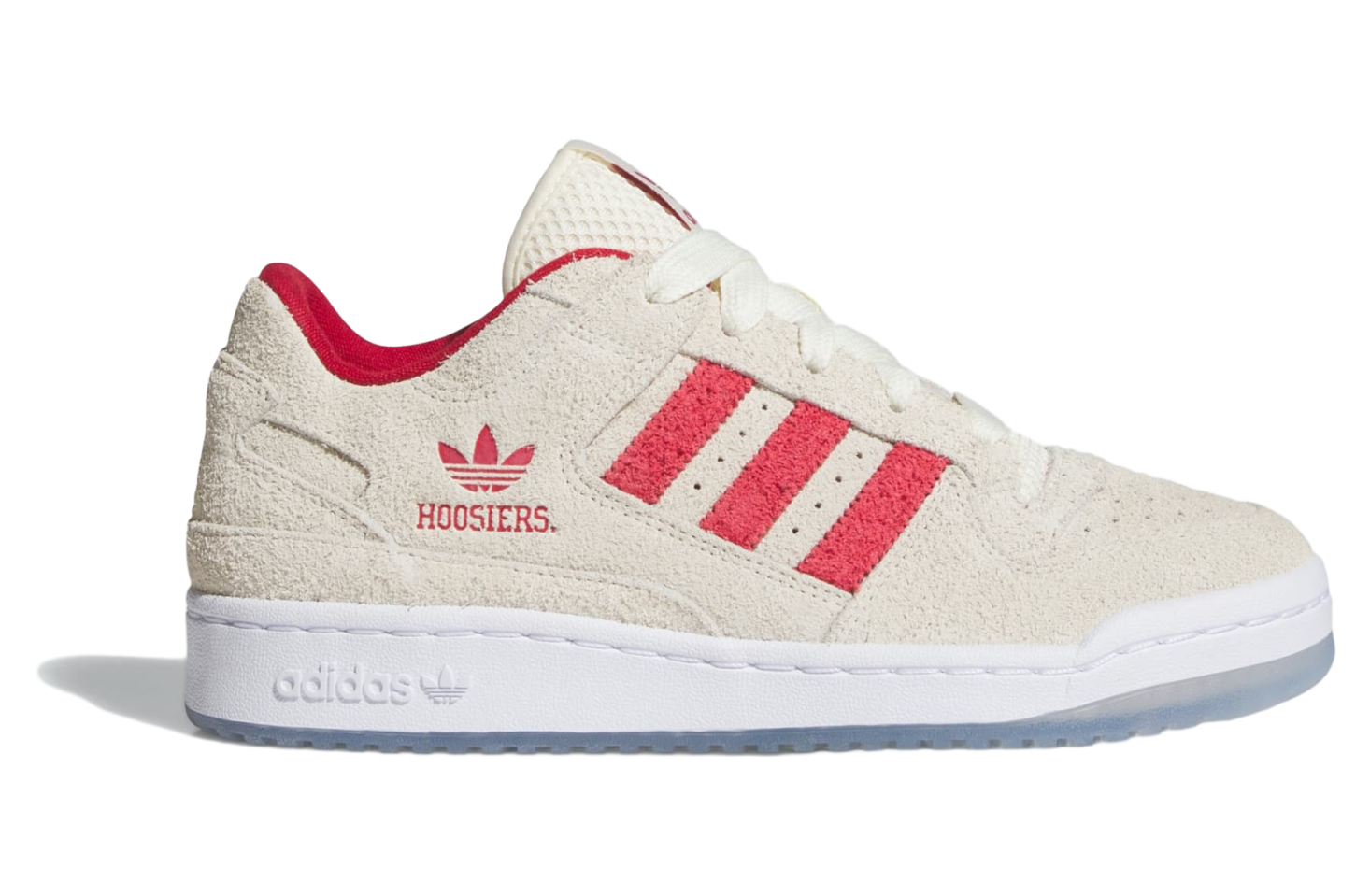 Adidas Indiana Hoosiers Forum Low Cl Cream White / Off White