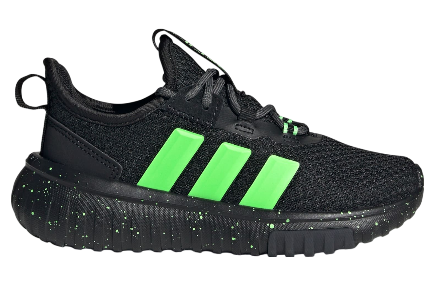★adidas★大人気★W KAPTIR BASE★追跡可 Adidas Kaptir 4.0 GS Core Black / Lime Burst - Jun 2025