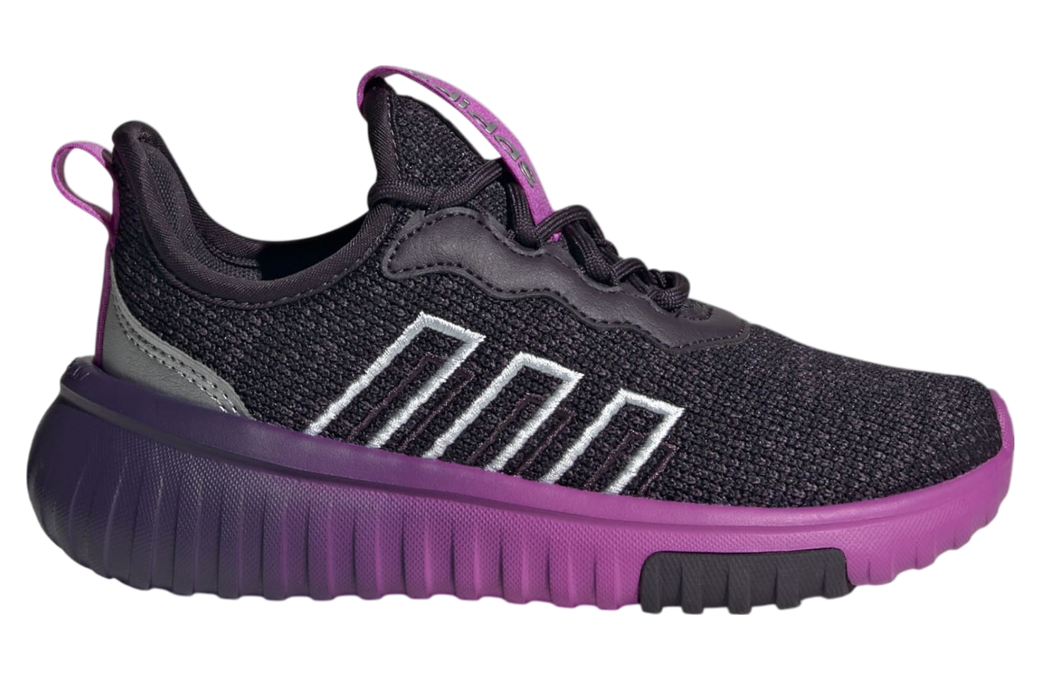 Adidas Kaptir Flow 2.0 GS Aurora Black / Silver Metallic