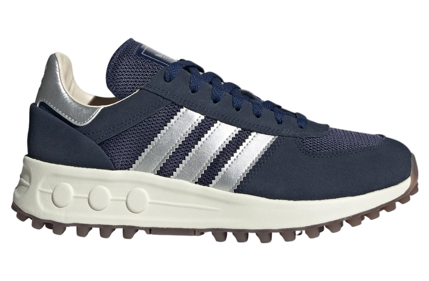 Adidas silver la trainers best sale