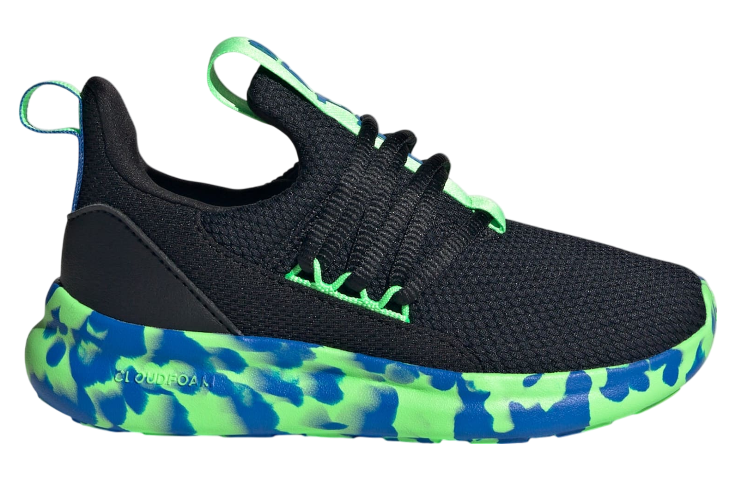 Adidas Lite Racer Adapt 7.0 GS Core Black / Lime Burst