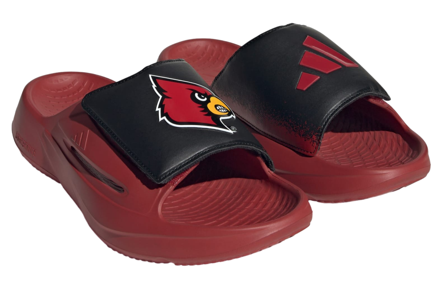 Adidas Louisville Cardinals Lightblaze Slide Team Power Red / Core Black