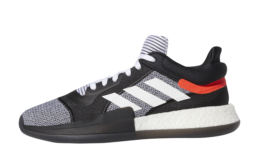 adidas marquee boost low core black cloud white