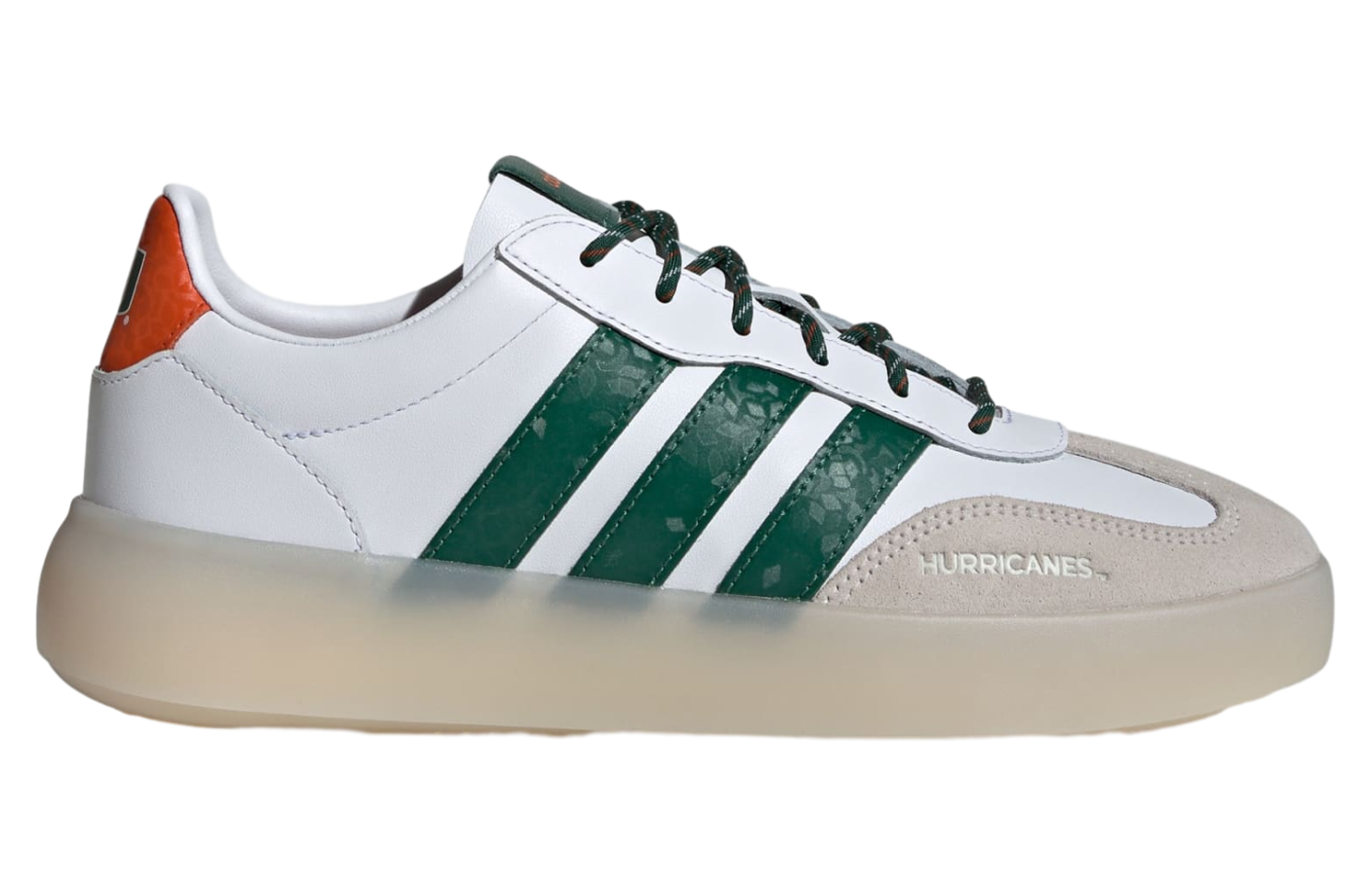 Adidas Miami Hurricanes Barreda Decode Cloud White / Dark Green