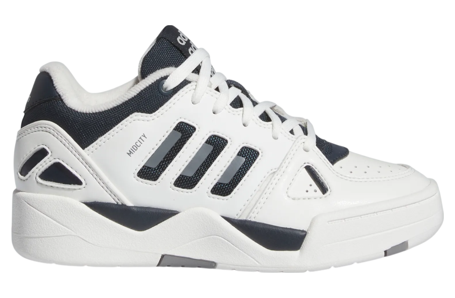 Adidas Midcity Low Gs Core White / Aurora Ink