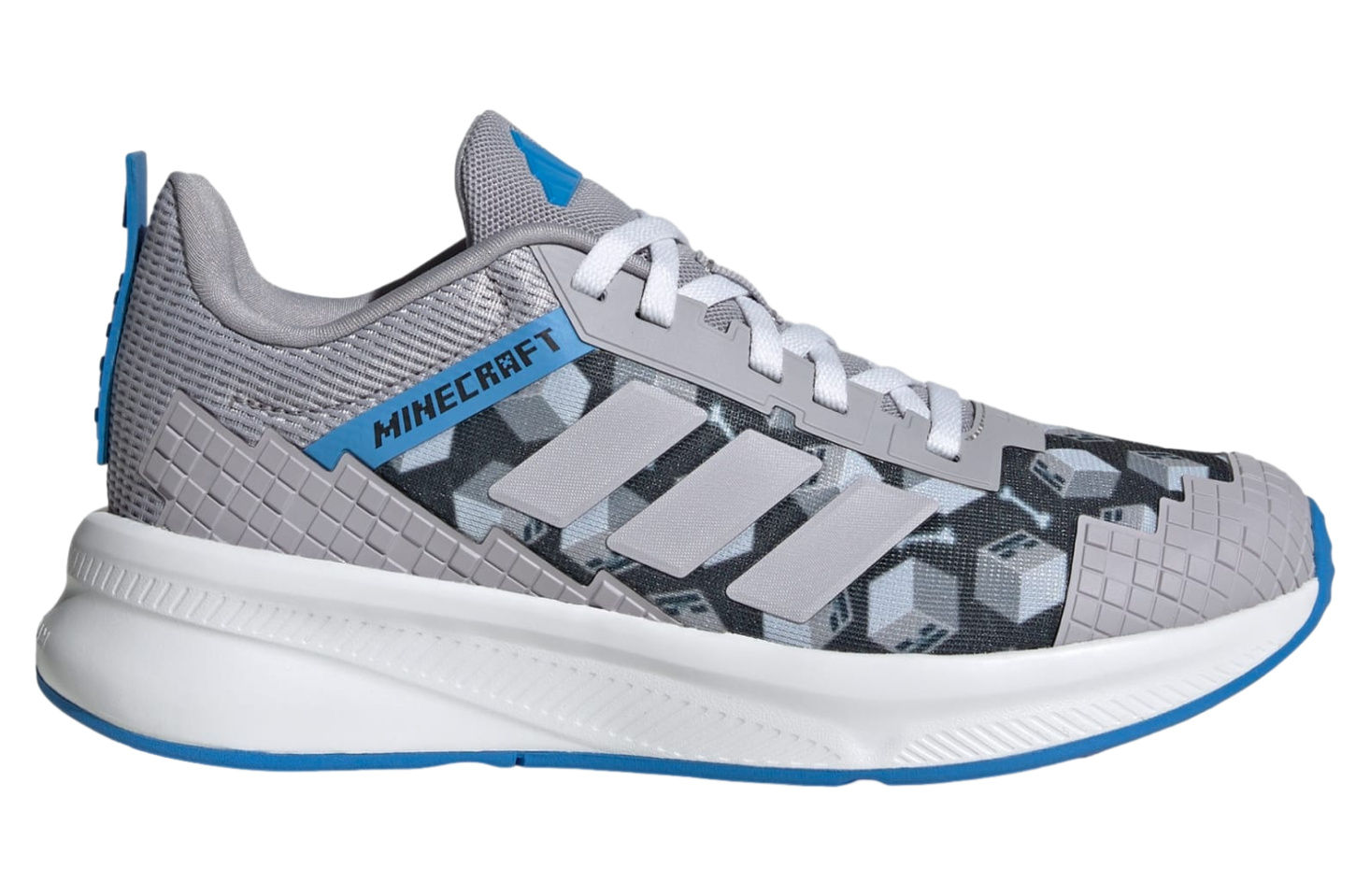 Adidas Minecraft Fortarun 4.0 Junior GS Glory Grey / Lucid Ray Blue