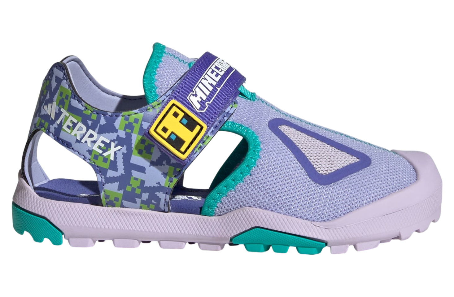 Adidas Minecraft Terrex Captain Toey 2.0 GS Violet Tone / Semi Cobalt Blue