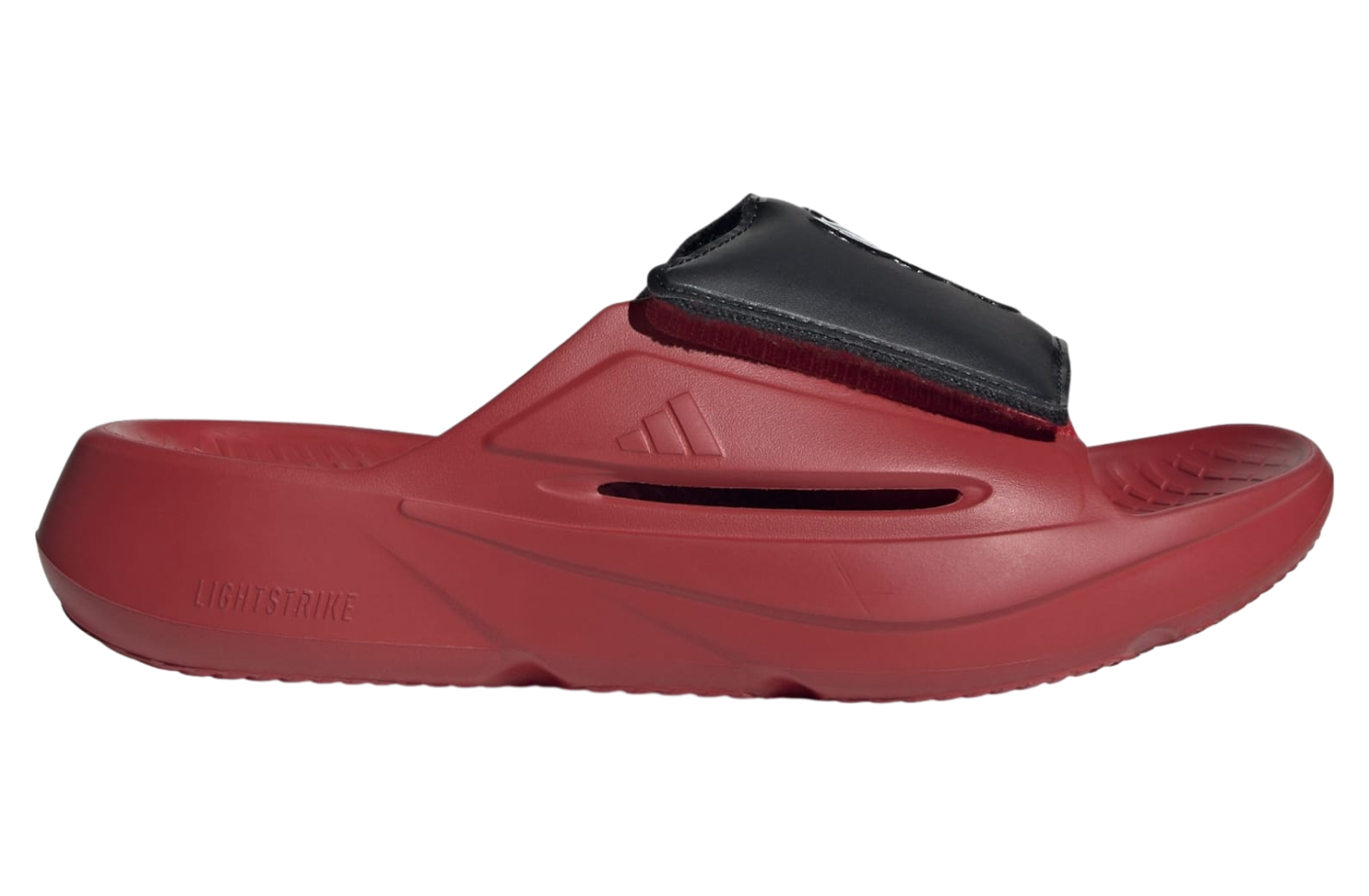 Adidas NC State Wolfpack Lightblaze Slide Team Power Red / Cloud White