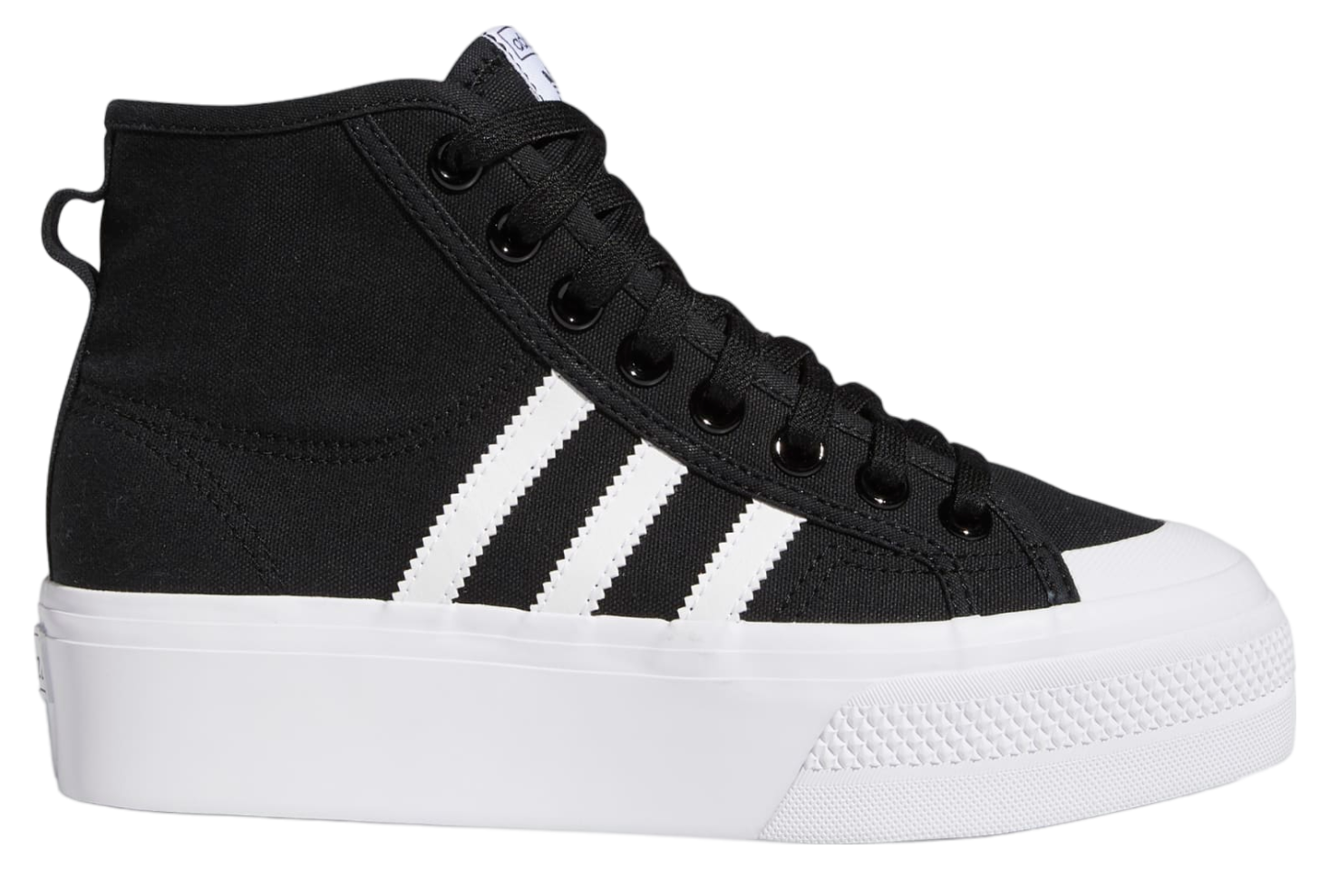 Adidas Nizza Platform Mid Wmns Core Black / Cloud White