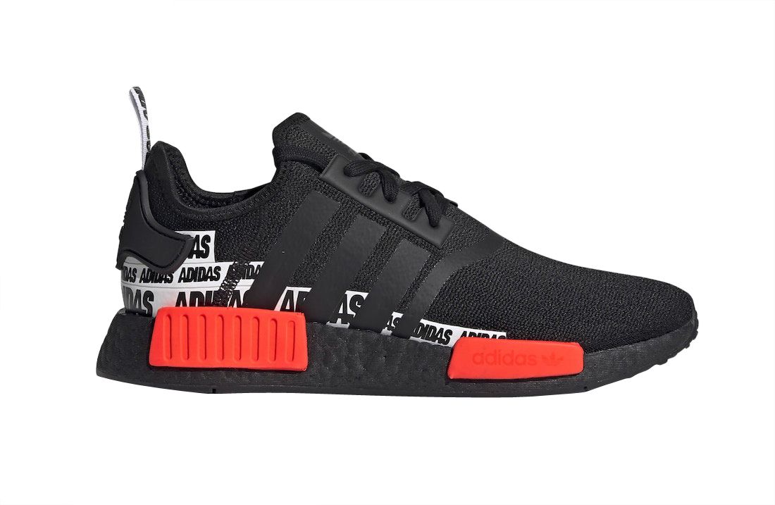 BUY Adidas NMD R1 Banner Core Black Solar Red | Kixify Marketplace