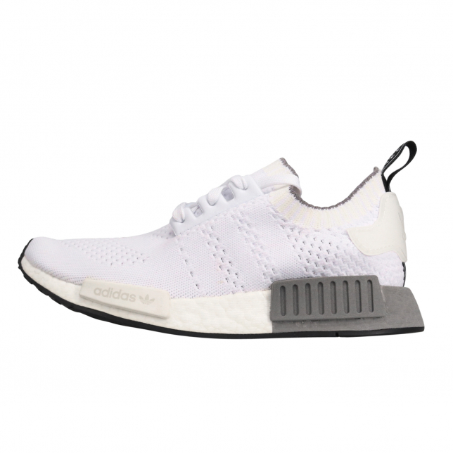 adidas nmd r1 running white grey three