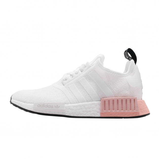 white and pink adidas nmd