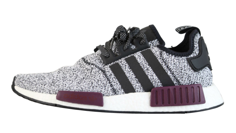 adidas NMD R1 GS White Burgundy Champs Exclusive - Aug 2017 - BA7841
