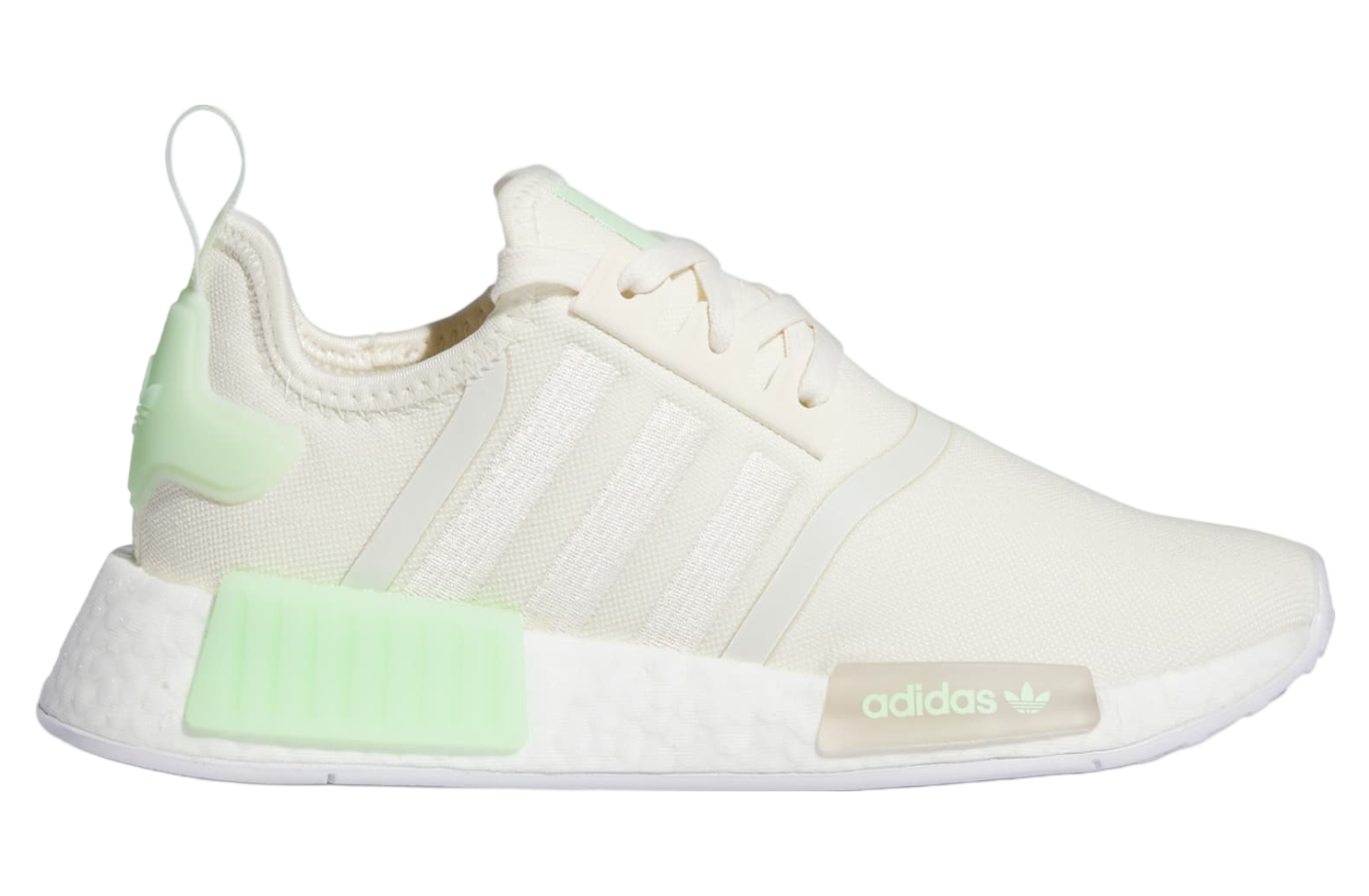 Adidas Nmd_r1 WMNS Cream White / Semi Green Spark