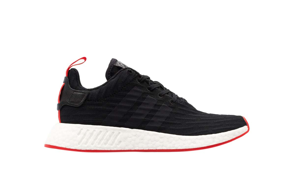 BUY Adidas NMD R2 Core Black Red 