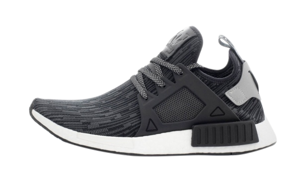 nmd black silver