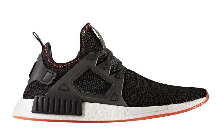 nmd black and red
