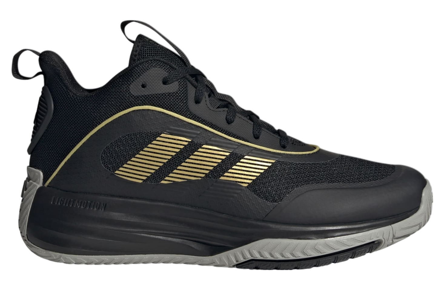 Adidas Own The Game 3 Core Black / Gold Metallic