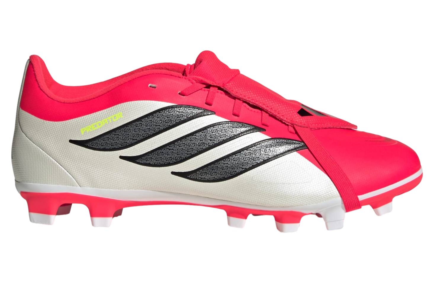 Adidas Predator Club Fold-Over Tongue FG /multi Ground Lucid Red / Core Black