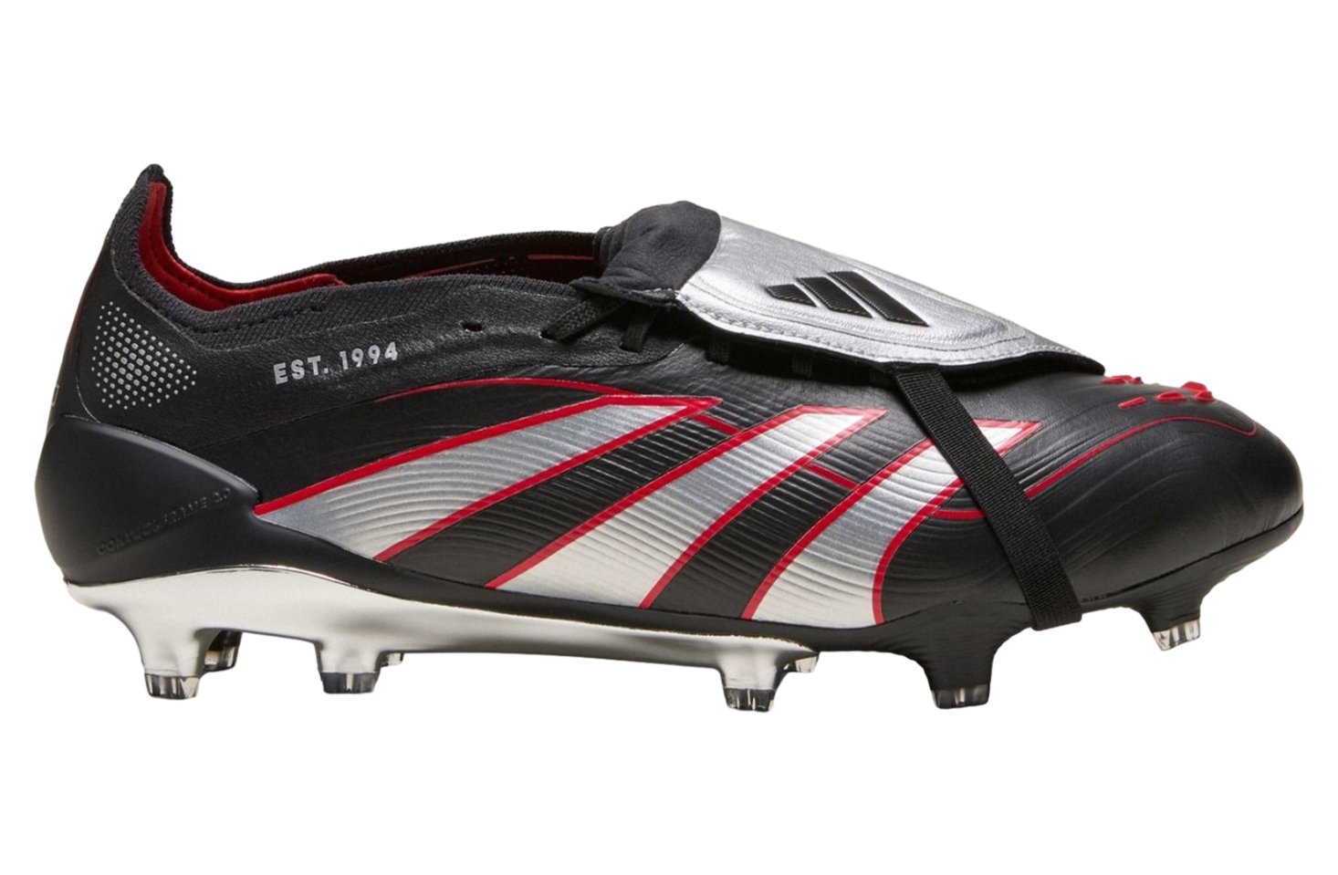 Adidas Predator Core Black / Silver Metallic