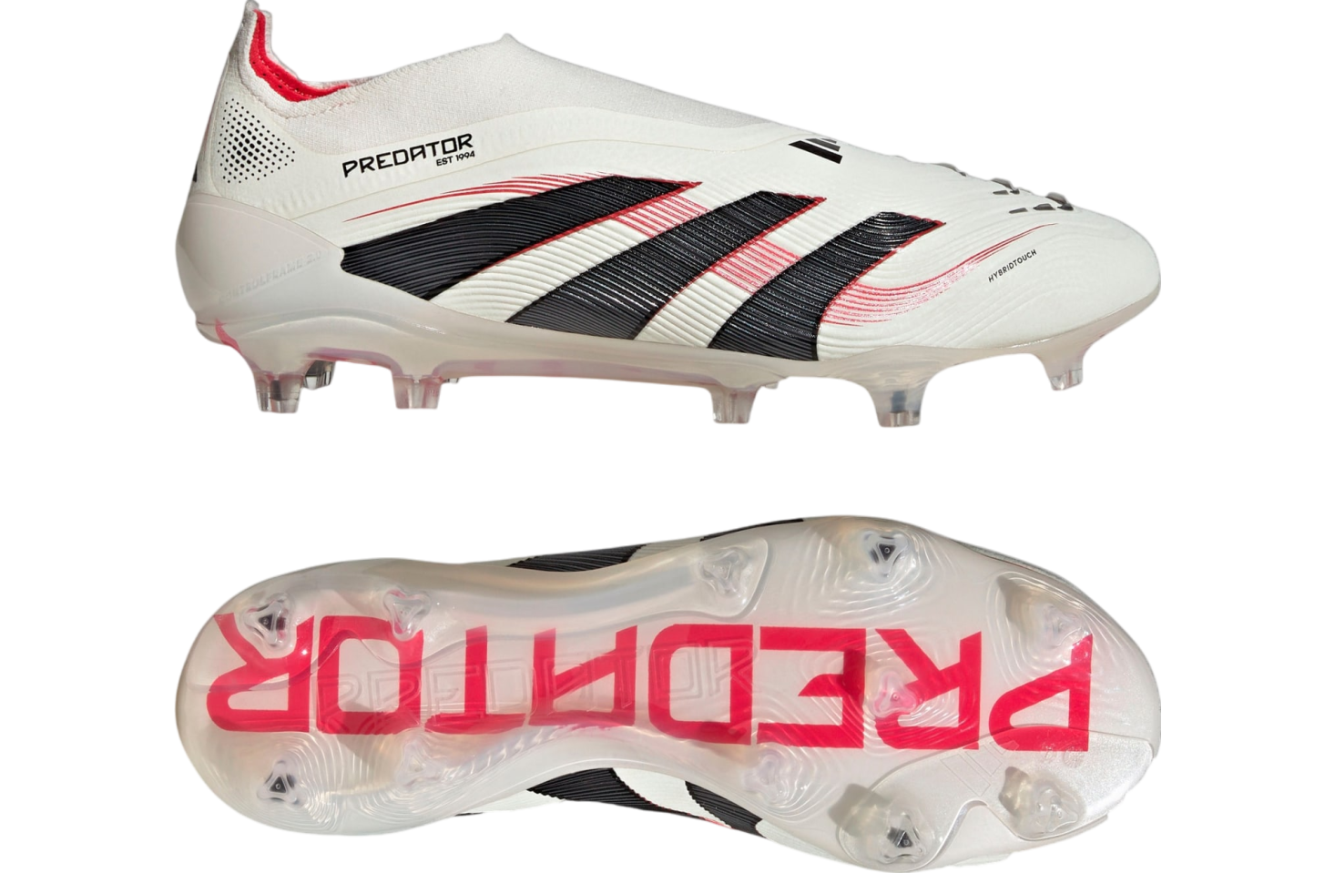 Adidas Predator Elite FG Off White / Core Black / Pure Ruby