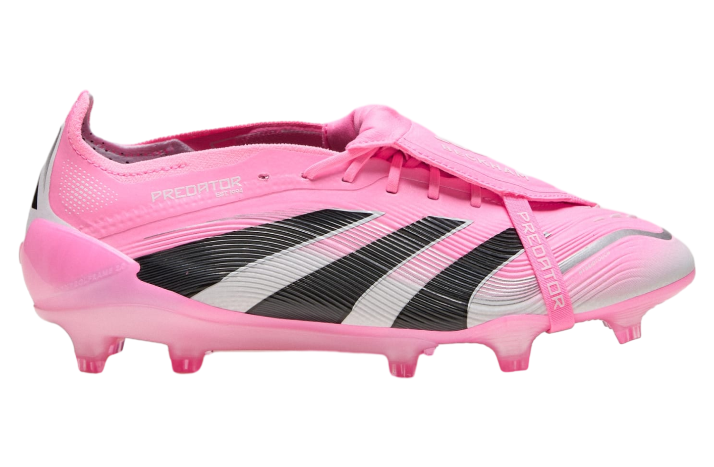 Adidas Predator Elite Fold-over Tongue Fg Football Beckham Beam Pink / Core Black