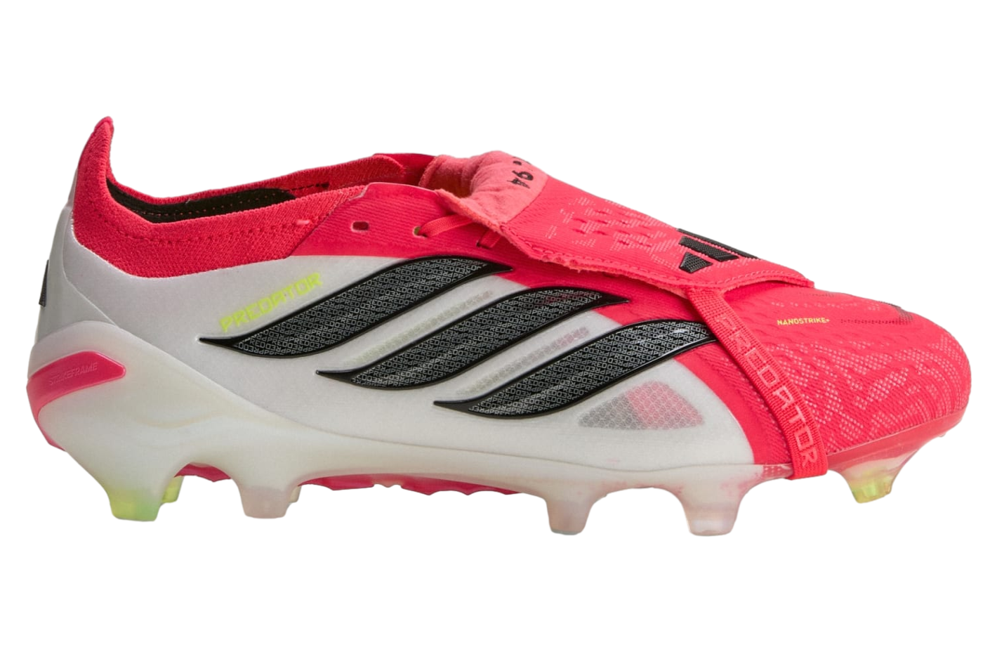 Adidas Predator Elite Fold-Over Tongue FG Lucid Red / Core Black