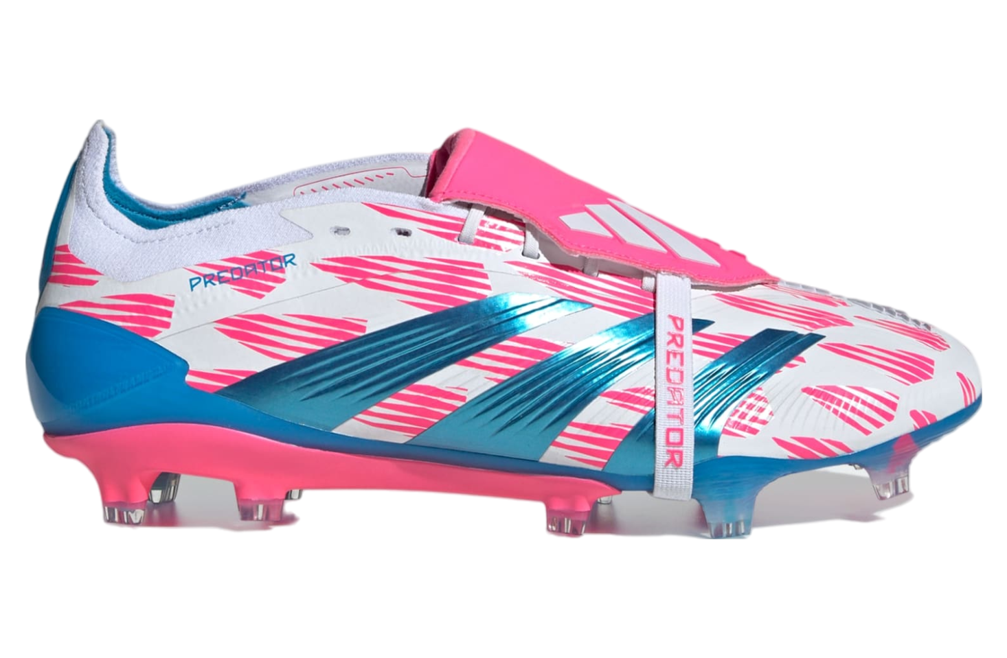 Adidas Predator Elite Foldover Tongue FG WMNS Cloud Solar Pink / Solar Blue