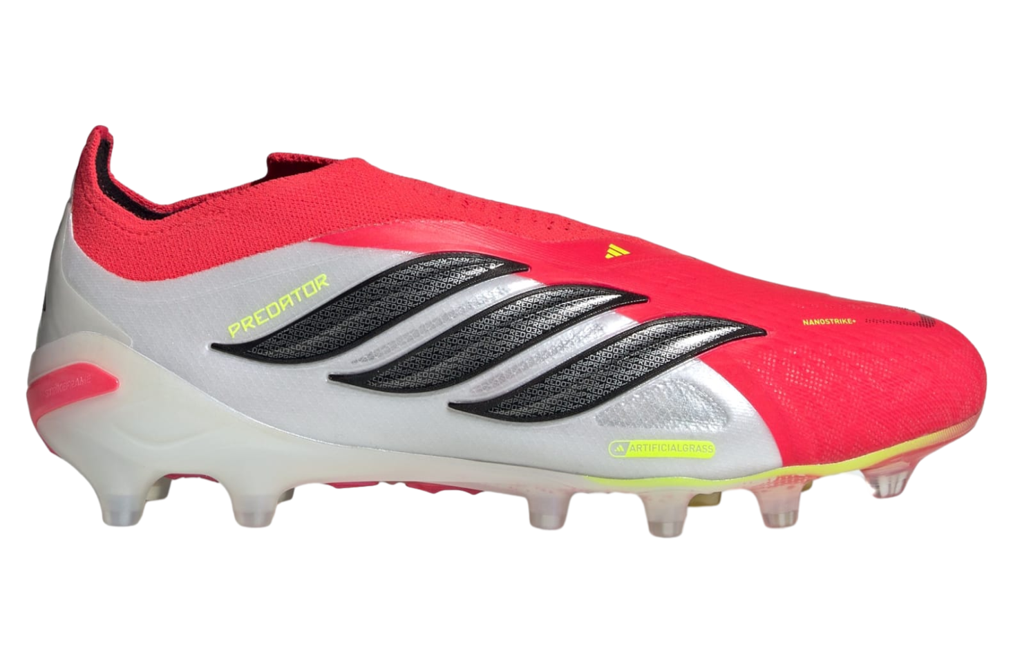 Adidas Predator Elite Laceless Artificial Ground Lucid Red / Core Black