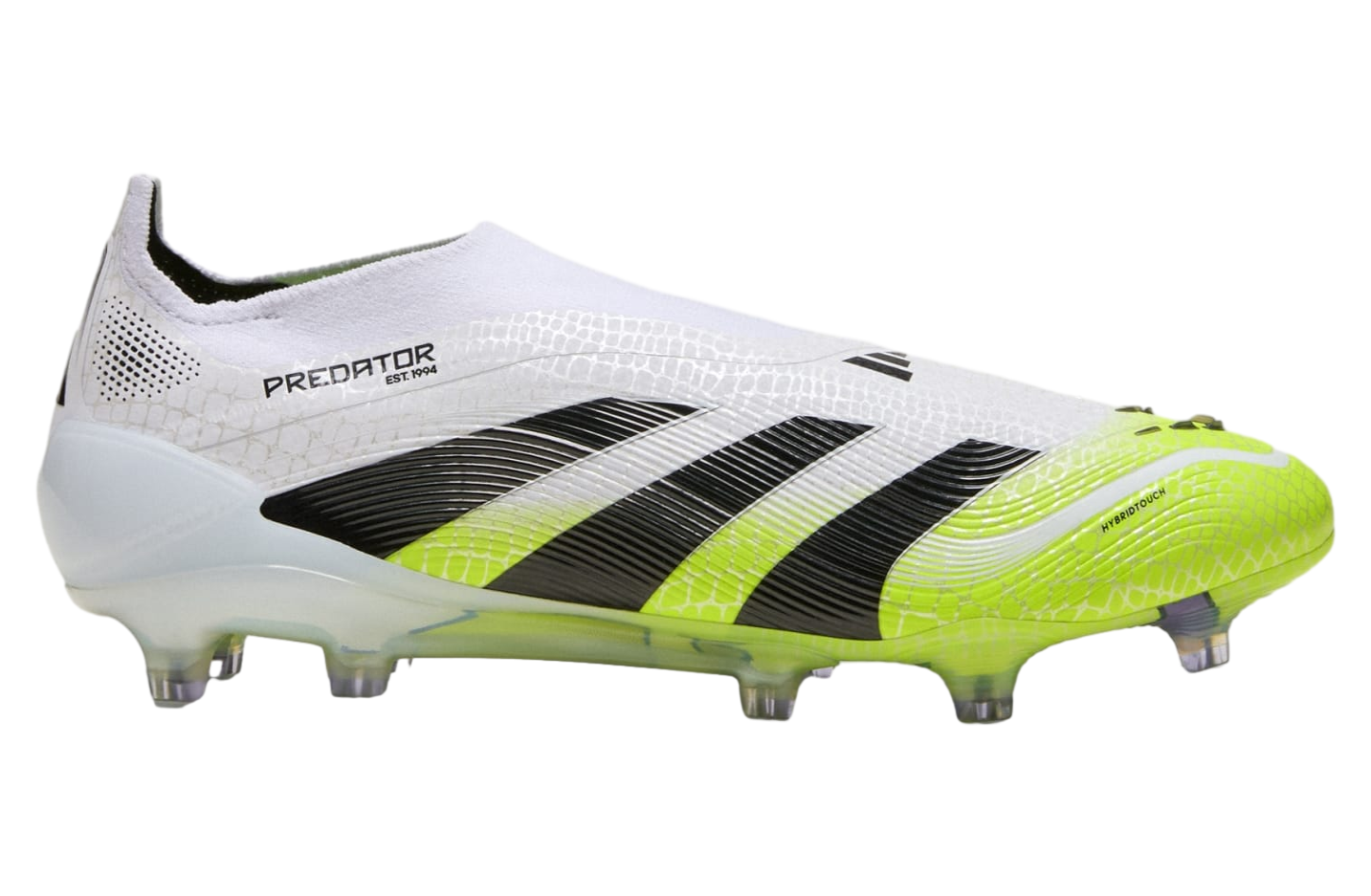 Adidas Predator Elite Laceless Fg Cloud White / Core Black / Lucid Lemon
