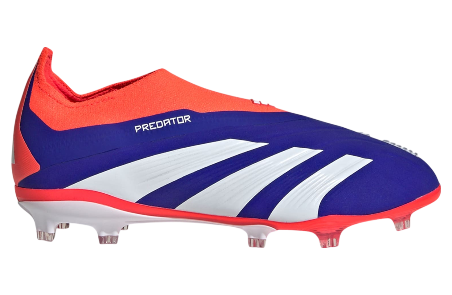 Adidas Predator Elite Laceless FG GS Lucid Blue / Cloud White