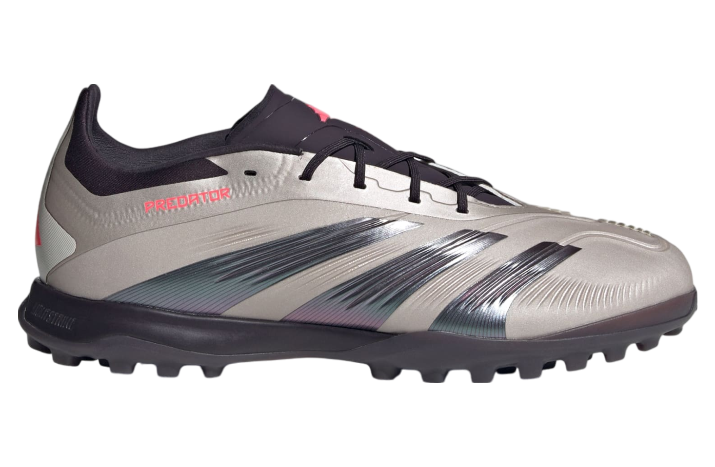 Adidas Predator Elite Turf Platinum Metallic / Aurora Black