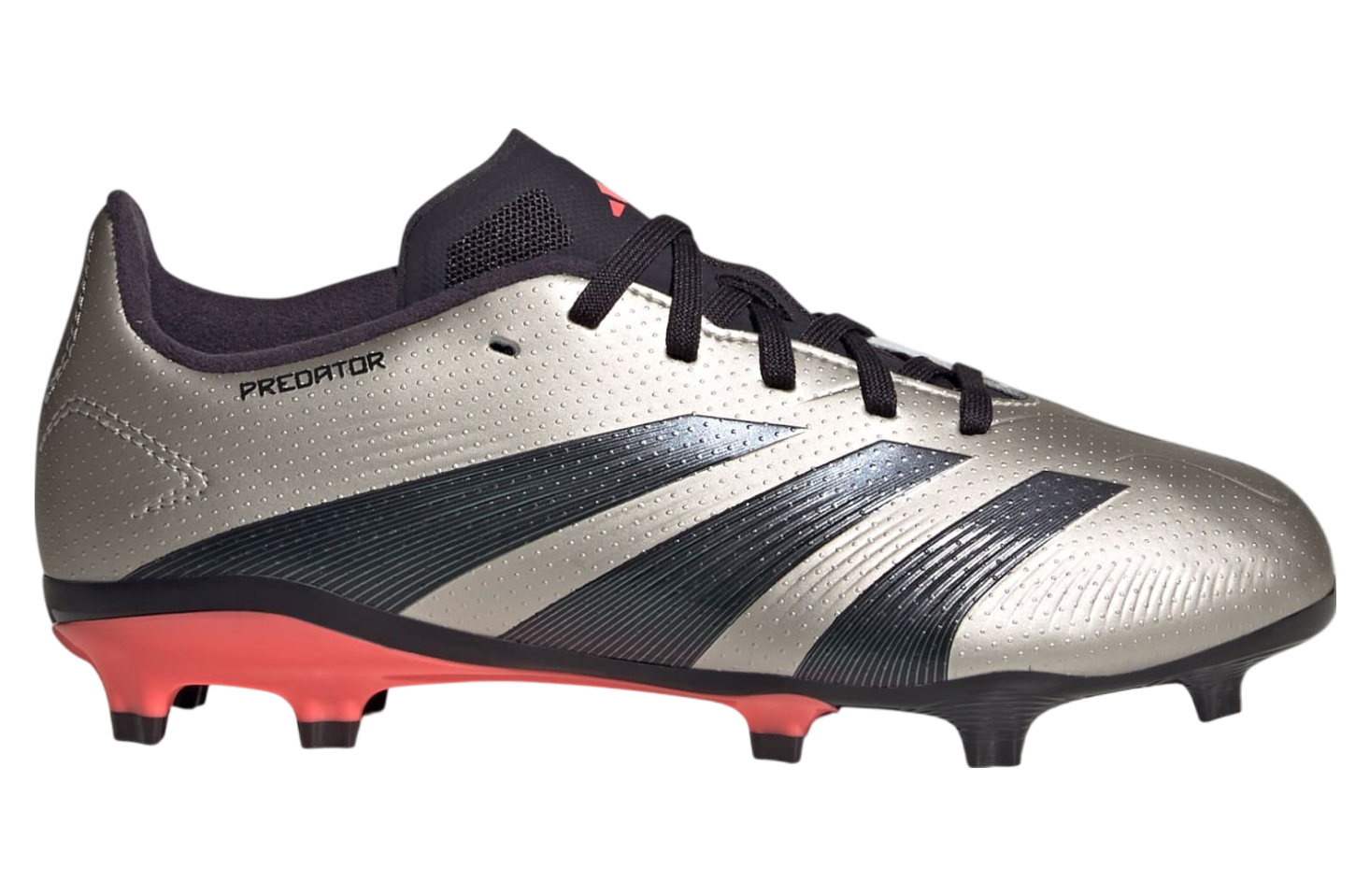 Adidas Predator League FG GS Platinum Metallic / Aurora Black