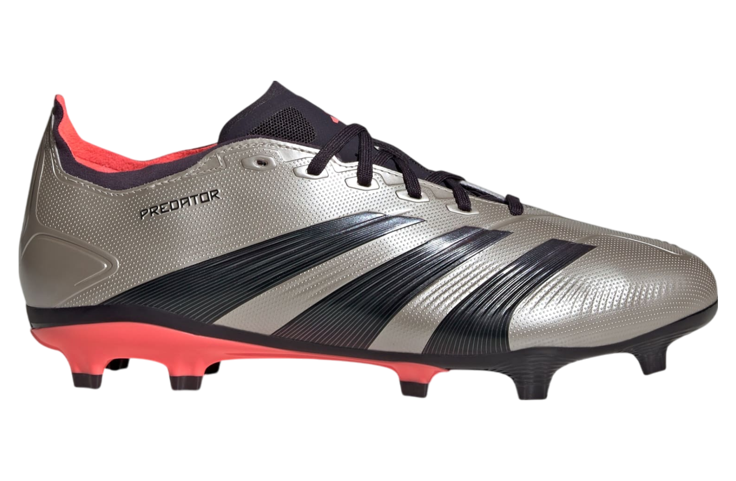 Adidas Predator League FG Platinum Metallic / Aurora Black