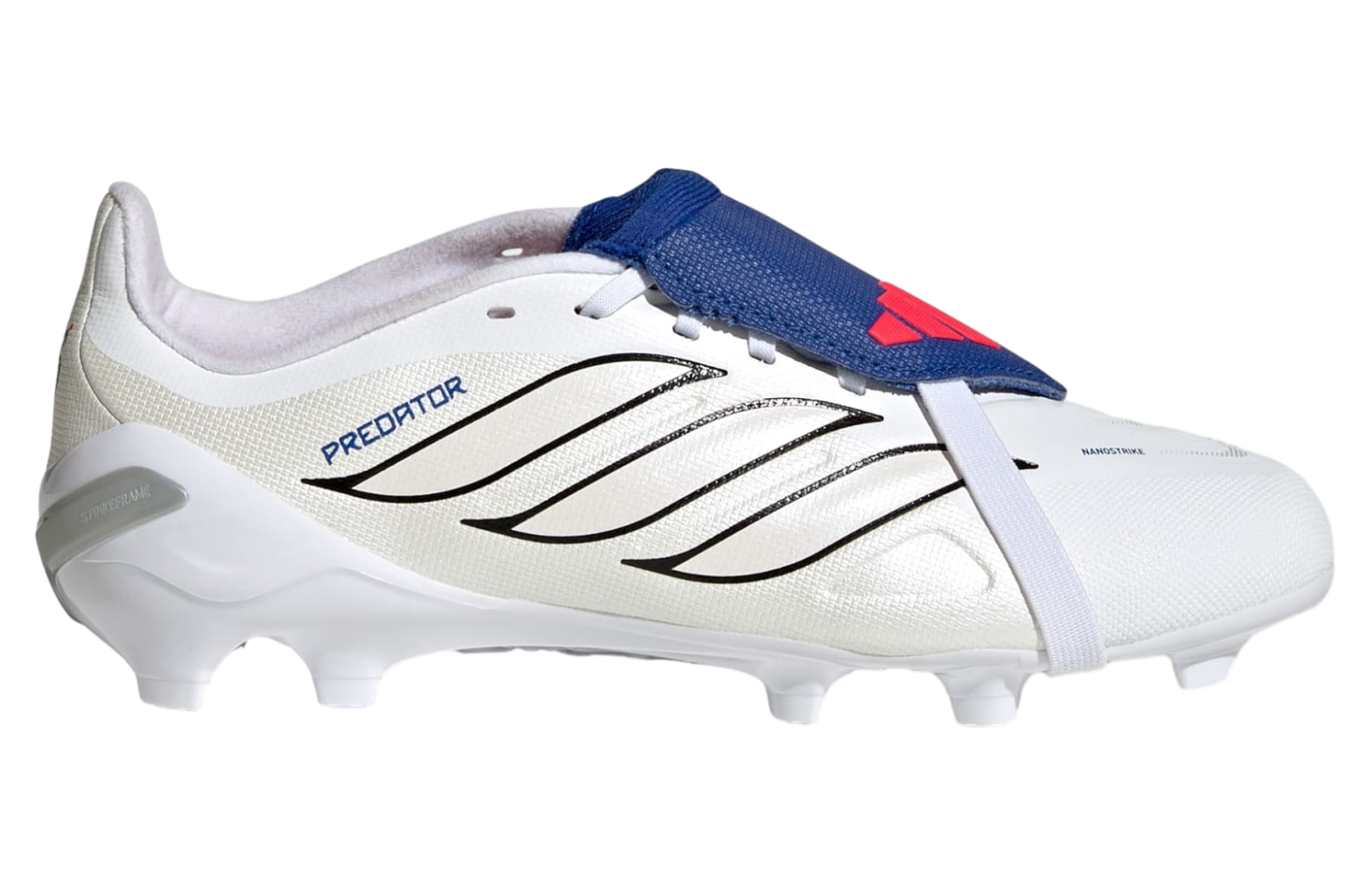 Adidas Predator League Fold-Over Tongue FG GS Cloud White / Zero Metalic