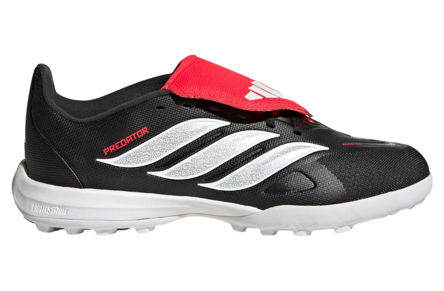 Adidas Predator League Fold-Over Tongue Turf GS Core Black / Cloud White