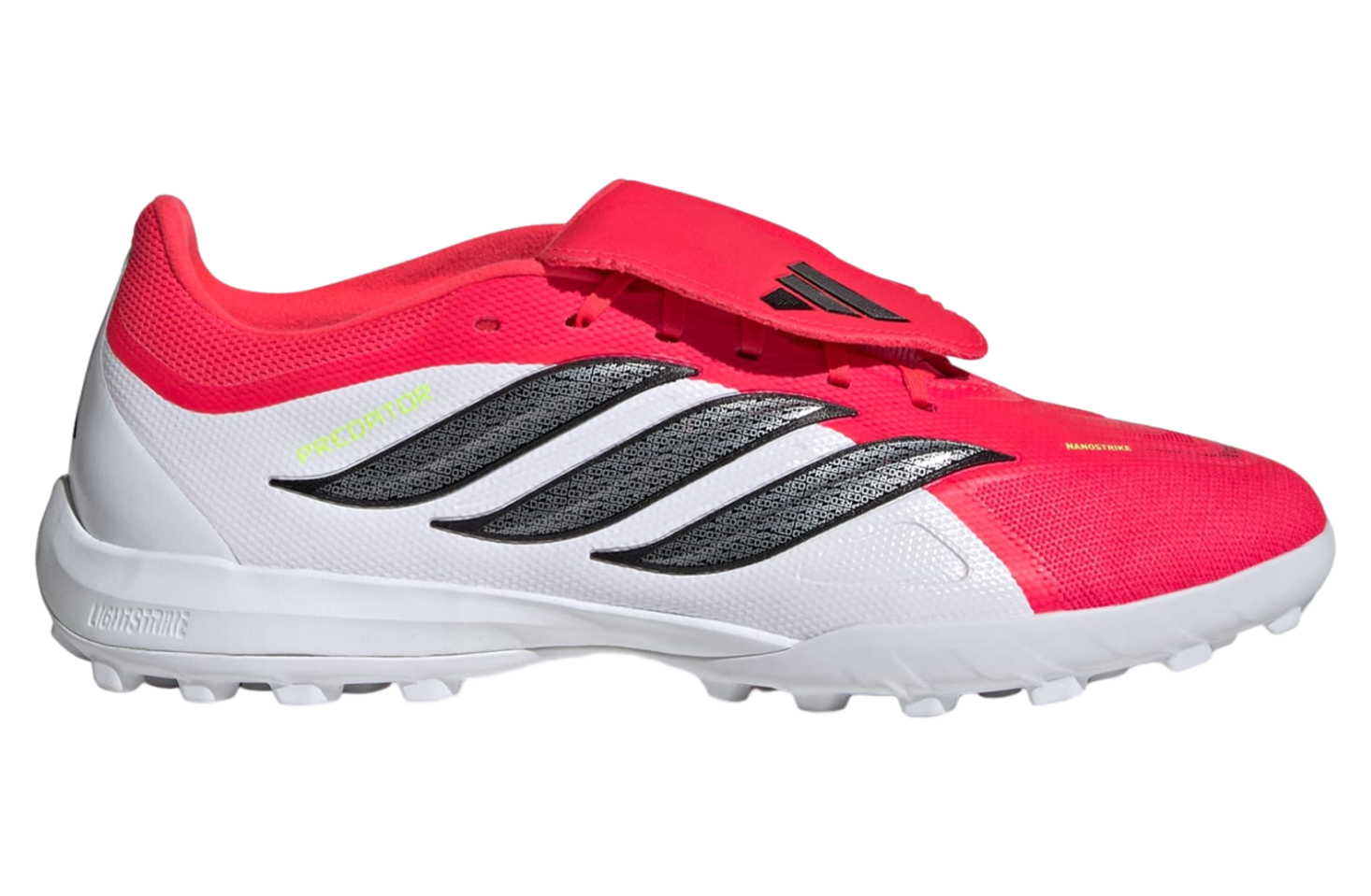 Adidas Predator League Fold-Over Tongue Turf Lucid Red / Core Black