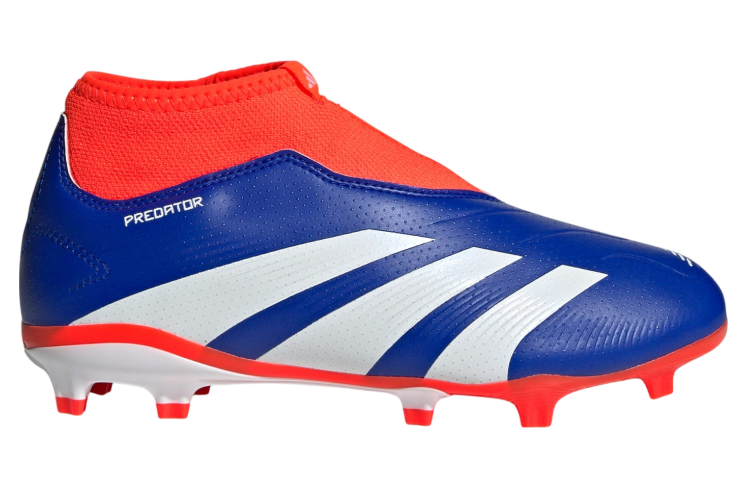 Adidas Predator League Laceless FG GS Lucid Blue / Cloud White