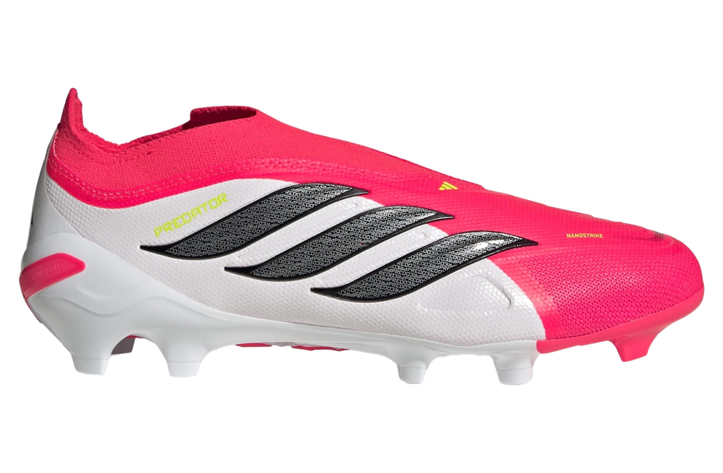 Adidas Predator League Laceless FG Lucid Red / Core Black