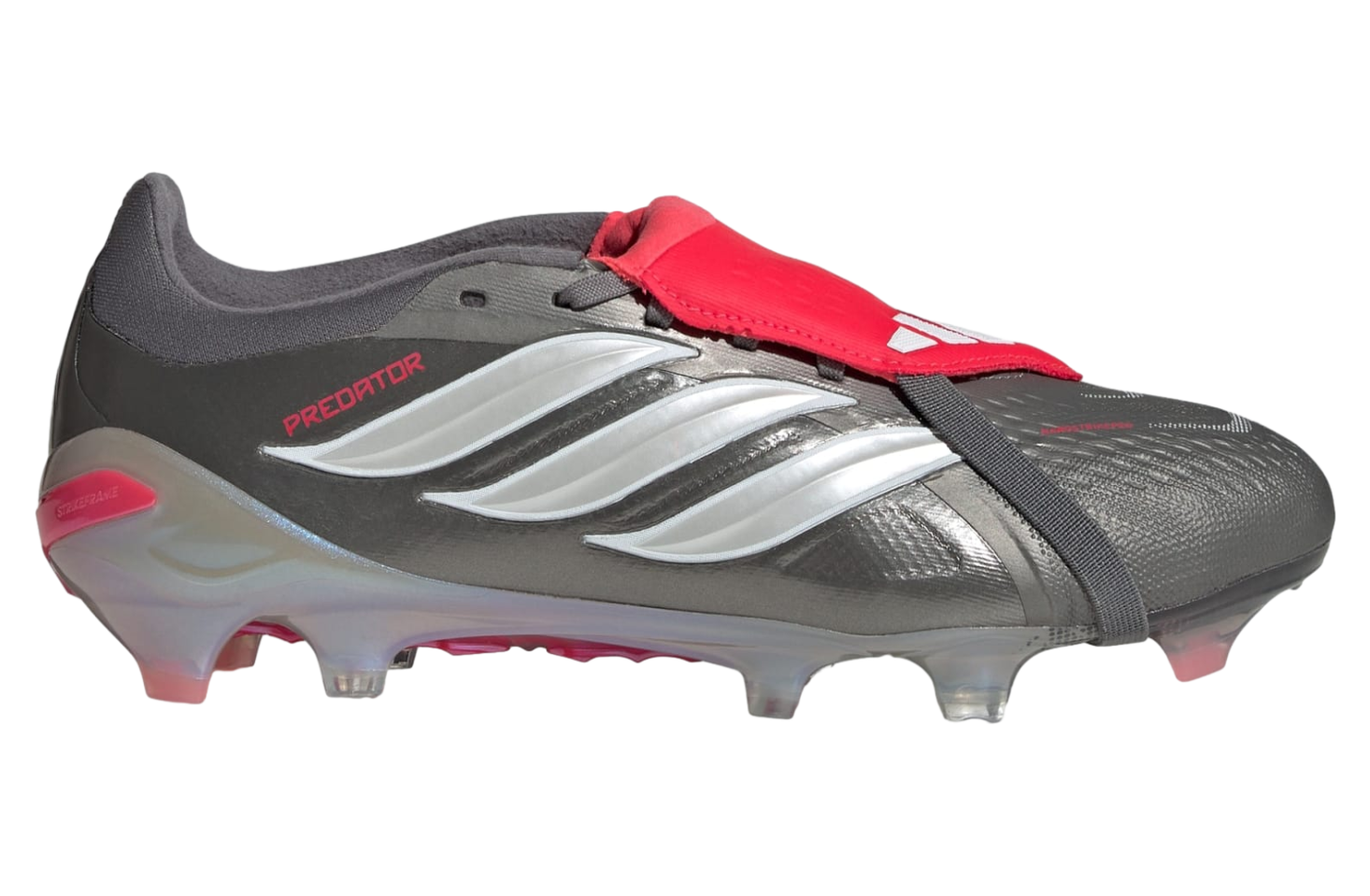 Adidas Predator Pro Fold-Over Tongue FG Iron Metallic / Zero Metalic