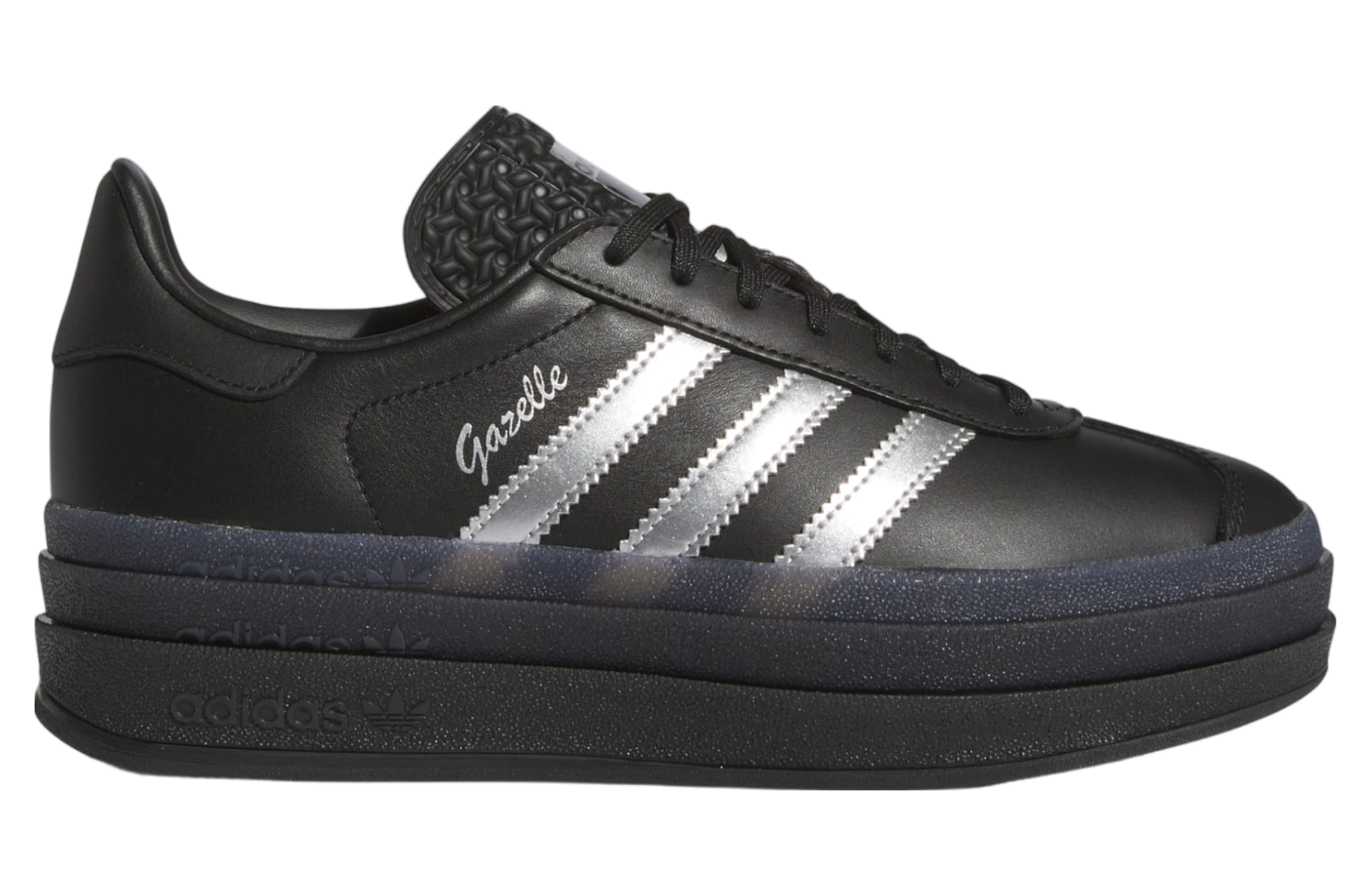 Adidas Pride Gazelle Bold Pabllo Vittar WMNS Core Black / Silver Metallic