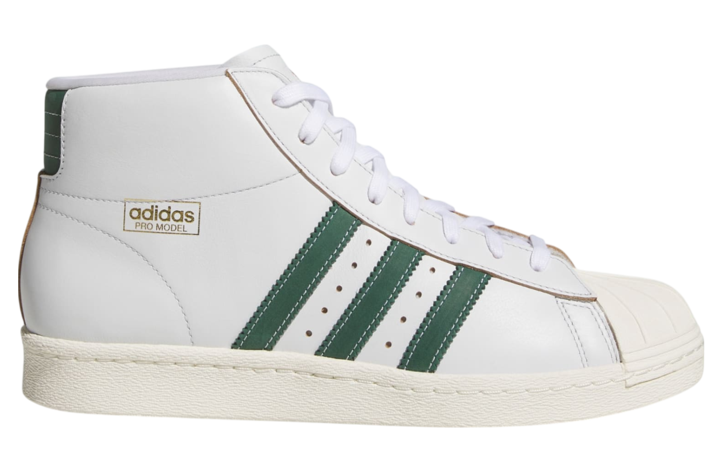 Adidas Pro Model 80 Adv Crystal White / Collegiate Green