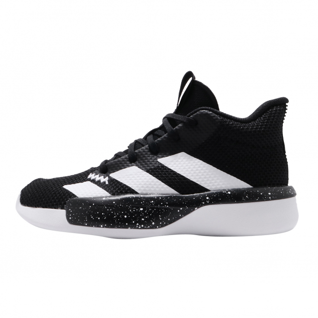 adidas Pro Next 2019 GS Core Black Footwear White EF9809 - KicksOnFire.com