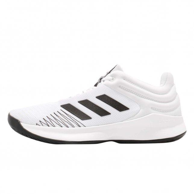 Ambiguity Established theory laser adidas Pro Spark Low 2018 Footwear White Core Black AP9838 - KicksOnFire.com