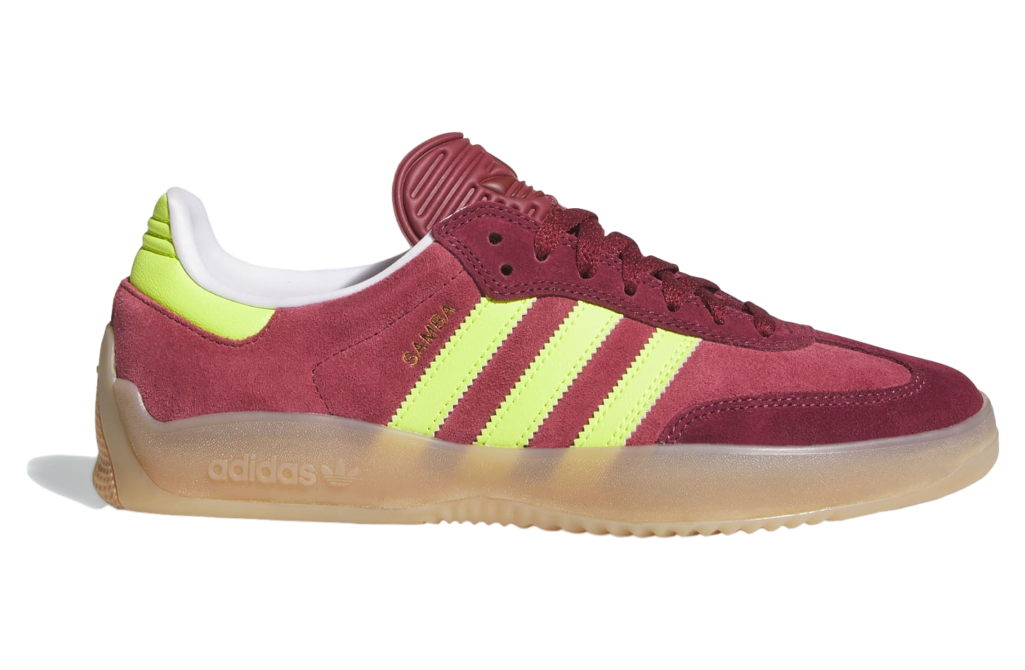 Adidas Puig Samba Maroon / Semi Solar Yellow