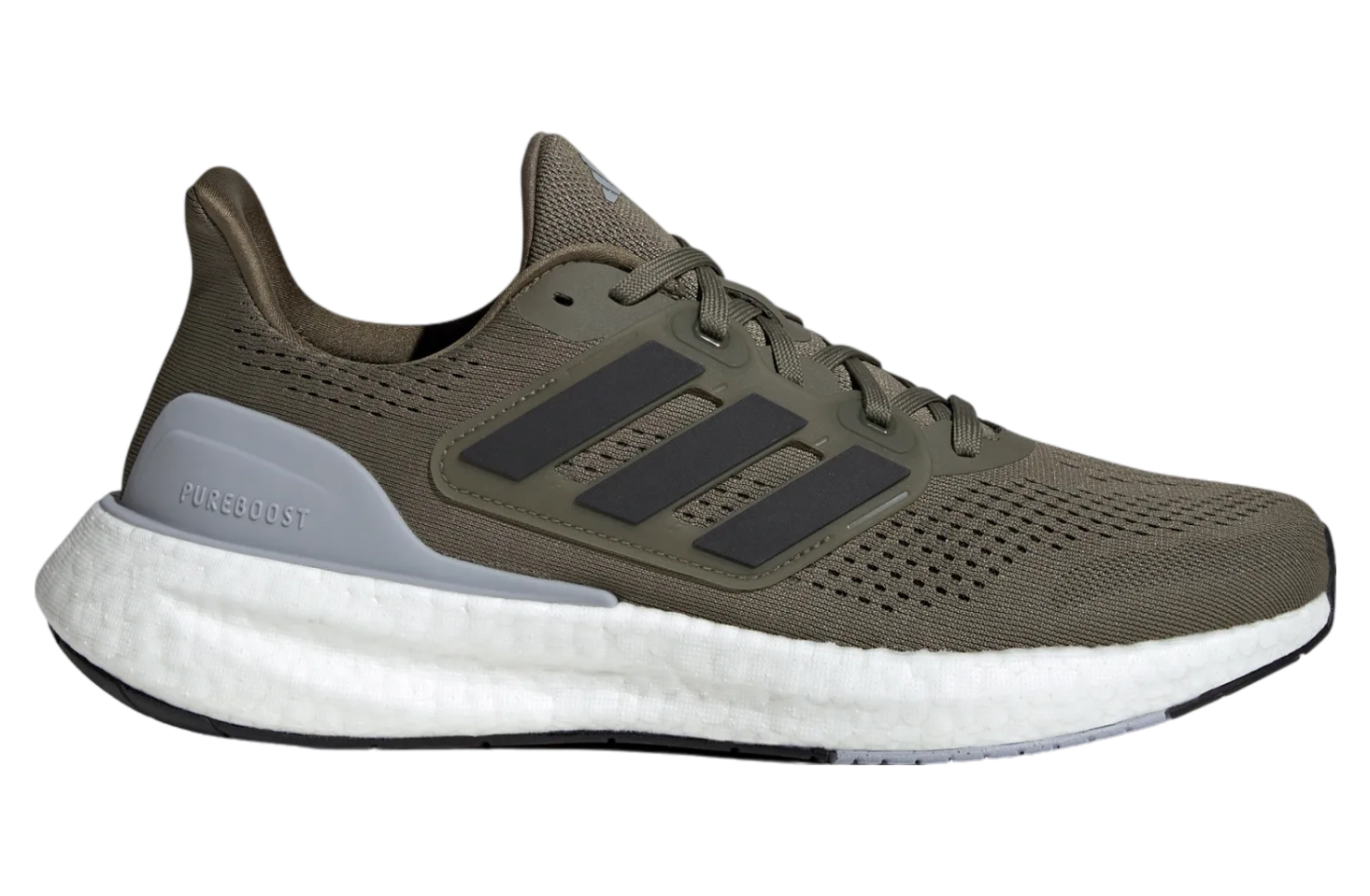 Adidas Pureboost 23 Olive Strata / Core Black