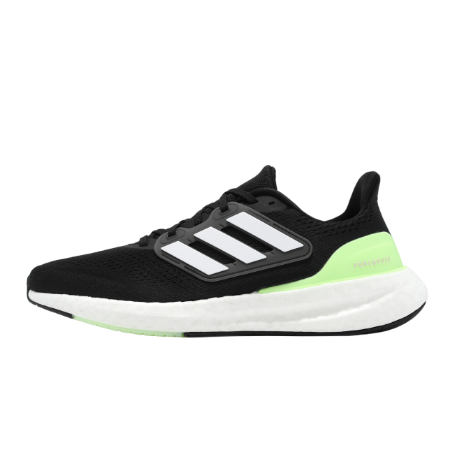 Adidas Pureboost 23 Wide Core Black / Green Spa