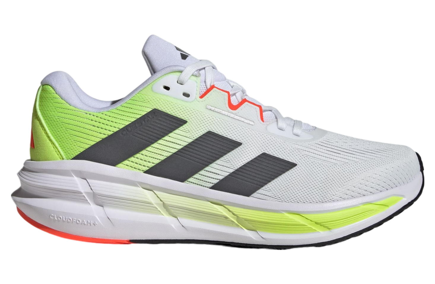 Adidas Questar 3 Cloud White Lucid Lemon Jun 2024 ID6319 KicksOnFire